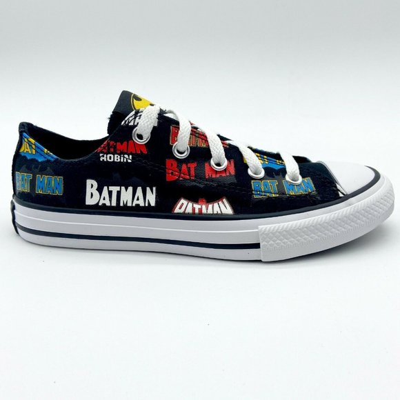 Converse Other - onverse CTAS Ox Black White DC Comics Batman Kids Youth Casual Sneakers 367321F